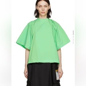 Henrik Vibskov Green Bowl Blouse - Sz L